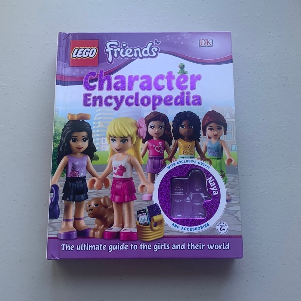 Lego Friends Character Encyclopedia Childrens Hardcover Book